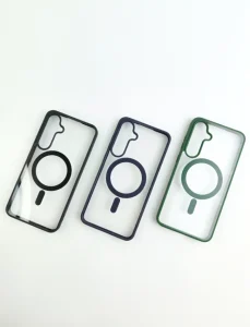 کاور مگ سیف شفاف برند Berlia مناسب برای گوشی سامسونگ Samsung S24 -جانبی اکسپرس